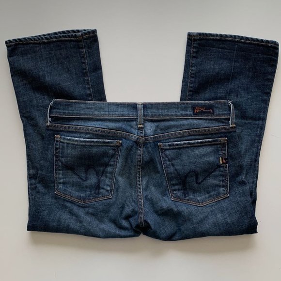 Citizens of Humanity Kelly #063 Stretch Low Waist Cropped Jeans Size 30 - Picture 11 of 11